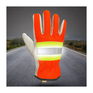 ถุงมือทำงาน Hi VIS ทำมาเพื่อการยึดเกาะที่เชื่อถือได้ในระหว่างการทำงานหนักถุงมือทำงาน Hi VIS ที่ออกแบบมาสำหรับอุตสาหกรรมและการใช้งานทั่วไป - Product Image 3