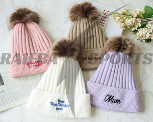 Gorros unisex de moda OEM personalizados de calidad superior para viajes de playa y negocios con diseño Jacquard - Product Image 5