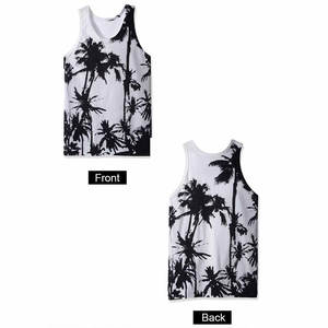 Camiseta Deportiva sin Mangas para Hombre, Diseño Nuevo, Informal, Transpirable, de Algodón y Bambú, Tejido de Punto, Corte Regular, Secado Rápido para Verano - Product Image 1