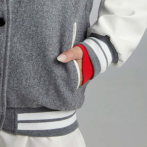 แจ็กเก็ตอักษรสำหรับผู้หญิงเสื้อสตรีทแวร์แบบ2024 - Product Image 2