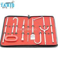 Kit de Dystocie en Acier Inoxydable de Haute Qualité pour Usage Vétérinaire, Hôpitaux Vétérinaires, Diagnostic, Fonctions d'Injection, Instruments Chirurgicaux