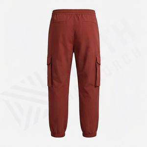 Pantalon cargo technique pour homme, couleur personnalisée, design élégant et fonctionnel, poches utilitaires, utilisation polyvalente, streetwear décontracté pour l'extérieur - Product Image 2