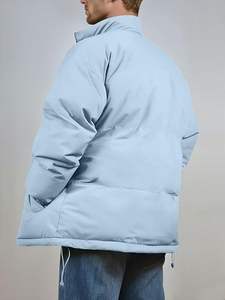 Proveedor OEM personalizado Puffer chaqueta hombres 2025 moda Cálido impermeable ligero aislamiento invierno prendas de vestir exteriores a granel al por mayor - Product Image 4