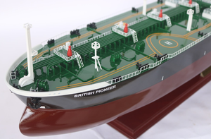 Gia Nhien Fabricant Approuvé Conception Personnalisée Basse quantité minimale de commande Navires Commerciaux BRITISH PIONEER MODÈLE DE BATEAU _ ARTISANAT EN BOIS - Product Image 3