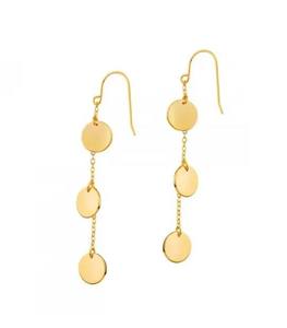 Personalizar diseño tachuelas joyería de moda pendientes latón mujeres pendientes - Product Image 1