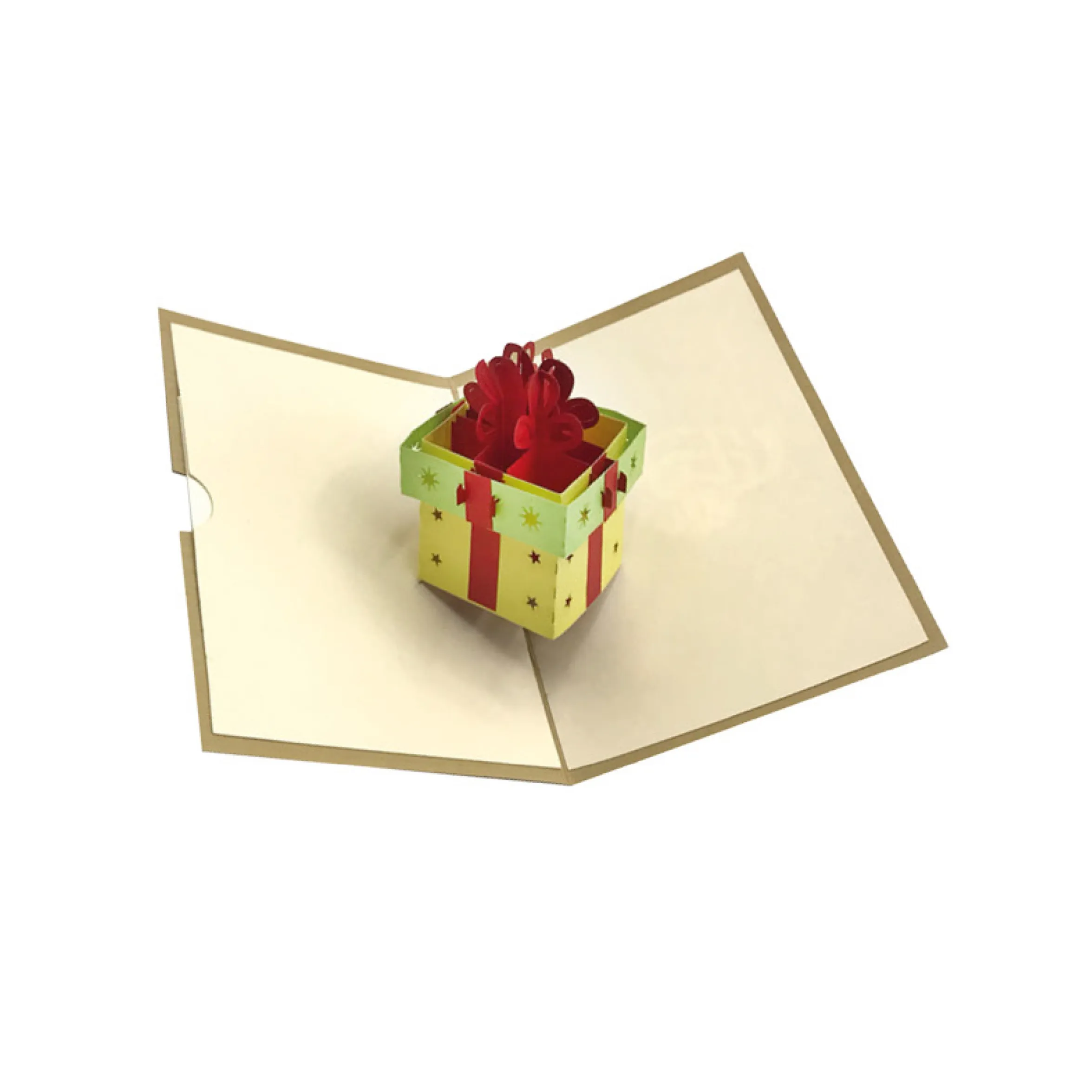Origami sorpresa biglietti d'auguri regalo Design grafico italiano Popup 3D per confezione regalo