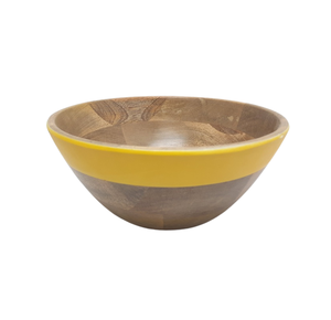 Design classique bol de service alimentaire en bois et Meena travail vaisselle soupe ustensiles de cuisine bol à mélanger bol à fruits de qualité supérieure - Product Image 3