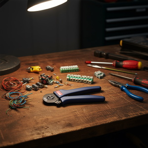 Alicates de crimpado para terminales de cable USAG y cortadores de alambre para conexiones de terminales - Product Image 3