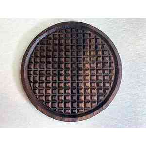Customised Design New Walnut Wood <b>Coaster</b> High Quality Indian Exporter Product <b>for</b> Mats & Pads - Product Image 1