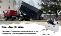 Compresseur d'air pour camion Compresseur d'air à suspension 12V DC Résistant aux intempéries Professionnel Petit réservoir puissant sans huile 25 litres