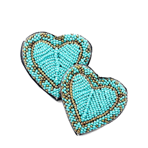 Broches de alambre de lingotes de nuevo diseño de la mejor calidad, broches de alambre de lingotes al por mayor a bajo precio, hermoso broche de corazón con anillo de oreja #00700 - Product Image 1