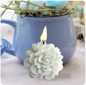 양초 만들기 DIY 꽃잎 디퓨저 스톤, 수제 비누, 석고, 에폭시, 연마제 용 향기로운 꽃 실리콘 몰드 - Product Image 4