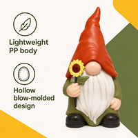 Figurine Garde de l'Histoire Lumineuse Personnalisée en Moulage par Soufflage, Résistante à la Décoloration, pour Balcon, Collection de Marchandises Importées