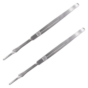 ด้ามมีดผ่าตัดทางออร์โธปิดิกส์ ราคาประหยัด ผลิตจากสแตนเลส ใช้ซ้ำได้ เหมาะสำหรับการผ่าตัดสัตว์ มีจำหน่าย - Product Image 2