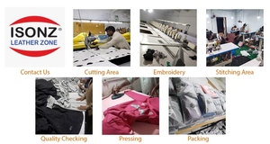 Veste universitaire pour homme avec broderie personnalisée en chenille, style streetwear, épaisse et respirante, pour l'hiver - Product Image 4
