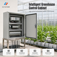 Armoire de contrôle intelligente pour serre agricole, Système d'automatisation agricole, Panneau de contrôle intelligent pour serre
