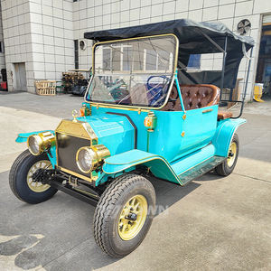 Voitures classiques rétro anciennes bleues Apparence antique Voitures classiques américaines électriques de luxe à bon prix pour la vente d'adultes - Product Image 4