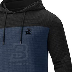 Sweats à capuche en coton et polyester pour hommes, dernier style, nouvelle collection de sweats à capuche pour hommes de couleur personnalisée - Product Image 6