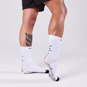 Calcetines Deportivos Floky Calza Run Upmedium Blancos Talla M-L 40-43 - Product Image 5
