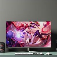 Moniteur LCD 27 pouces 100hz Gamme d'affichage PC Moniteur de jeu incurvé Interface multimédia Moniteur de jeu