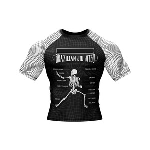 Men Custom Short Sleeve 3D Printed Spiderman Logo Gym Fitness Rash Guard Compression <b>T</b> <b>Shirt</b> For <b>BJJ</b> MMA - Product Image 4