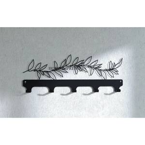 Marvellous Design Handmade Heavy-Duty Eco-Friendly Modern Metal Large Size <b>Black</b> Color Wall Hanger <b>Hooks</b> Highest Quality Home - Product Image 3