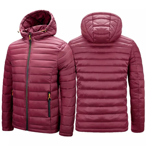 2025 Moda Hombres Pasamontañas Chaqueta Puffer | Abrigo ligero de la cubierta de la cara completa | Resistente al agua Diseño de logotipo personalizado OEM ODM Fábrica - Product Image 6