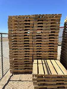 Palette Euro sur mesure en gros 120 x 80 cm simple face EPAL IPPC EUR, mobilier en bois, nouveau design, à vendre. - Product Image 3