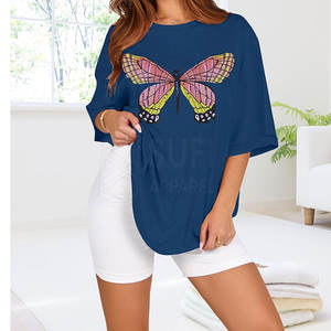 Camiseta Holgada Informal de Talla Grande, Estilo Moderno, 100% Algodón, Transpirable, de Secado Rápido, Opciones Personalizadas, Precio, Hecho en Pakistán - Product Image 3
