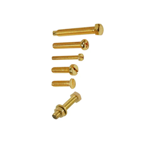 Venta al por mayor de tornillos de latón sujetadores roscados duraderos para muebles, construcción y proyectos de bricolaje - Product Image 3