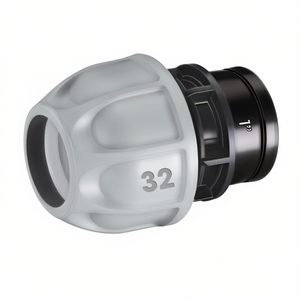 Conector de Agua para Jardín Claber RAINJET 90374 F de Polietileno, Conexión Roscada de 1 Pulgada, Sistema de Riego - Product Image 2