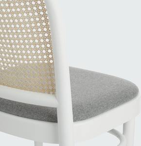 Banquet nordique chaise en bois massif rotin tissage chaises de salle à manger reconstituant les voies anciennes chaise de salle à manger pour salle à manger - Product Image 4