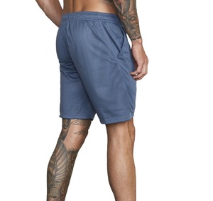 Short d'été en maille décontracté unisexe avec logo personnalisé Jogger de gym High Street avec Offre Spéciale taille moyenne respirant pour hommes - Product Image 2