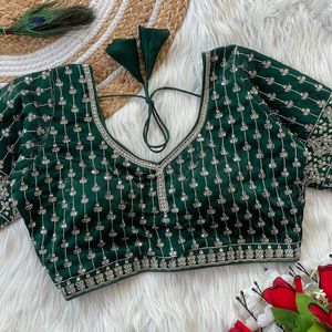 Beau travail de fil de coton Zimichoo tissu design de mariée Collection de chemisiers prêts à l'emploi - Product Image 4