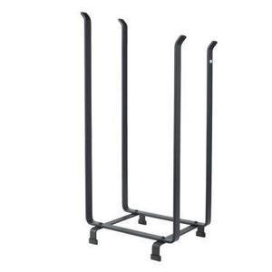 Porte-bûches en métal Durable et résistant à la rouille Parfait pour le stockage du bois de chauffage Utilisation intérieure et extérieure Design moderne - Product Image 4