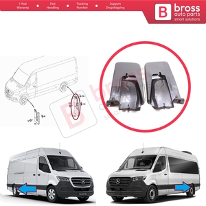 บังโคลนหลังซ้ายขวา BSP1226 สำหรับ Sprinter 907 910 Crafter SY SZ ปี 2017 ขึ้นไป 9078890200 9078890300 - Product Image 5