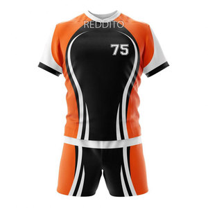 Uniforme de rugby de alta calidad hecho a medida OEM para conjuntos de moda unisex en diferentes colores - Product Image 5