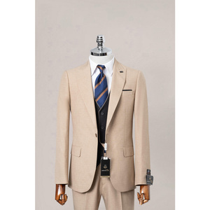 Costumes pour hommes d'usine OEM personnalisés 2025 Vêtements de mode de haute qualité - Product Image 1
