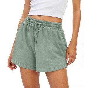 Shorts athlétiques pour femmes Running Gym Workout Summer Cotton Sweat Shorts avec poches Randonnée Vêtements décontractés - Product Image 1