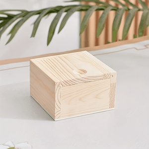 Boîte de rangement vintage <span class=keywords><strong>en</strong></span> <span class=keywords><strong>bois</strong></span>, boîte de rangement artisanale pour objets de collection par Crescent Crafts - Product Image 5