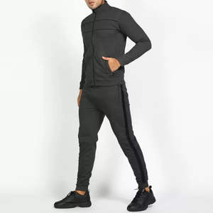 Nuevo conjunto de chándal para correr de dos piezas, conjunto de chándal ajustado de talla grande, ropa informal, conjunto de chándal de entrenamiento para hombre - Product Image 6