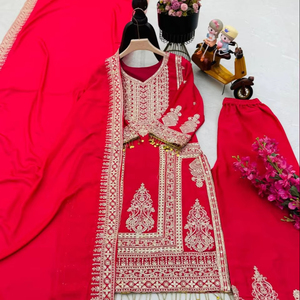 Ensemble Dupatta en coton de luxe Tissu en soie de qualité supérieure avec design supérieur - Product Image 1