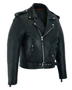 Fournisseur OEM de vestes de motocyclette pour hommes, vêtements d'extérieur de protection en cuir de vachette avec style de rue pour les cyclistes - Product Image 3