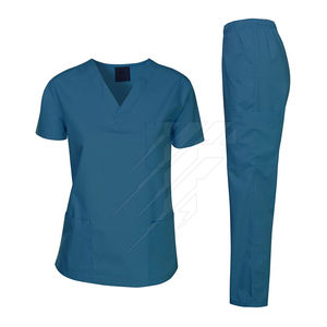 Ensemble de gommage pour femmes Ensembles de gommage pour soins infirmiers chirurgicaux Uniformes d'hôpital Usine médicale Vente en gros Uniformes pour femmes gommages personnalisés - Product Image 2