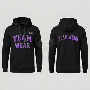 Sweats à capuche durables et solides pour sports d'hiver avec impression numérique, en polyester/coton respirant et écologique, pour la gym, le sport et le quotidien - Product Image 3