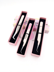 ที่หนีบขนตาปลอม45องศาอุปกรณ์ความงามทำจากสแตนเลส - Product Image 2