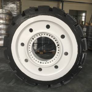 Neumático Sólido de Caucho Completo 56x22 56x26 56x28 para Minería Subterránea y Equipos de Transporte de Minerales - Product Image 1