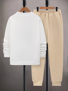 Conjunto de Verano para Hombre de Color Sólido 2025 Atuendo Urbano Perfecto para Ropa de Playa de Verano - Product Image 5