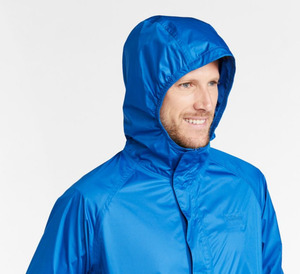 Chaqueta cortavientos con capucha de talla grande personalizada para hombre, ligera, transpirable, de nailon, impermeable, para la calle, con cremallera para el verano - Product Image 6