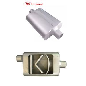 2 '', 2,5'', 3 ''para salida central de entrada compensada Silenciador aluminizado Silenciador de escape <span class=keywords><strong>Flowmaster</strong></span> - Product Image 1